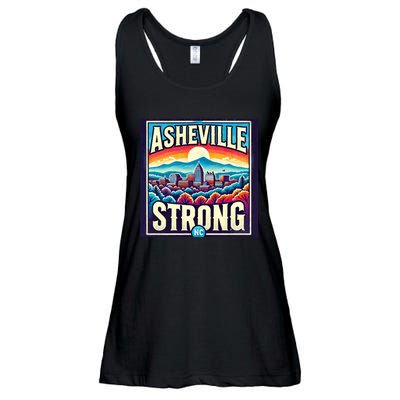 Asheville Strong Asheville North Carolina Ladies Essential Flowy Tank