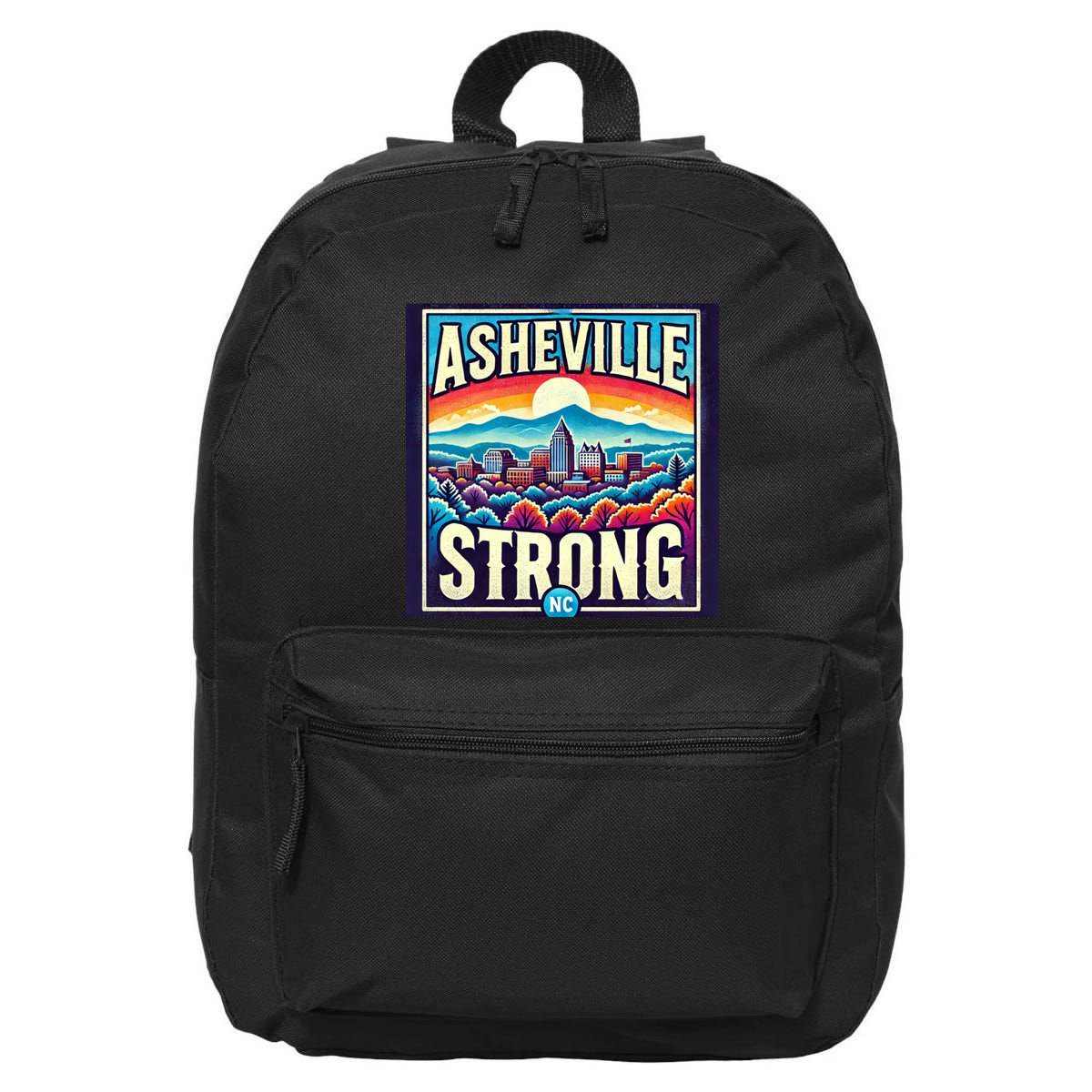 Asheville Strong Asheville North Carolina 16 in Basic Backpack