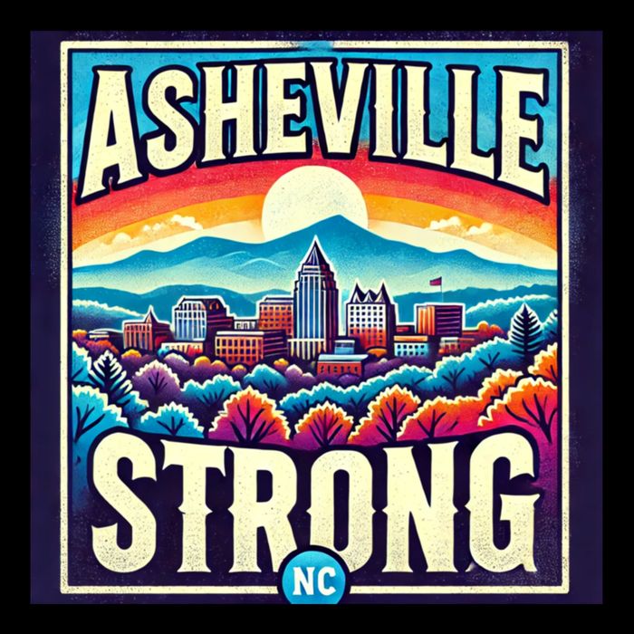Asheville Strong Asheville North Carolina 16 in Basic Backpack