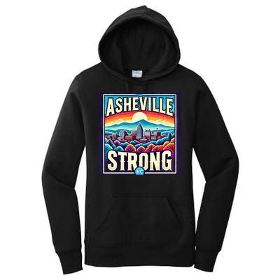 Asheville Strong Asheville North Carolina Women's Pullover Hoodie