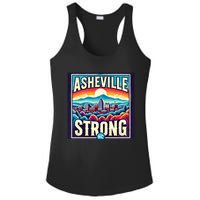 Asheville Strong Asheville North Carolina Ladies PosiCharge Competitor Racerback Tank