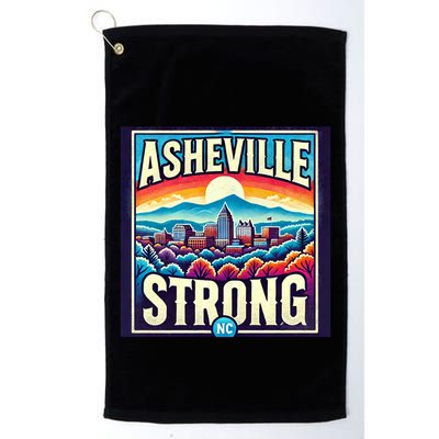 Asheville Strong Asheville North Carolina Golf Towel