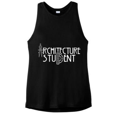 Architecture Student Architects Graduation Architect Meaningful Gift Ladies PosiCharge Tri-Blend Wicking Tank