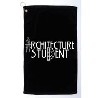 Architecture Student Architects Graduation Architect Meaningful Gift Golf Towel