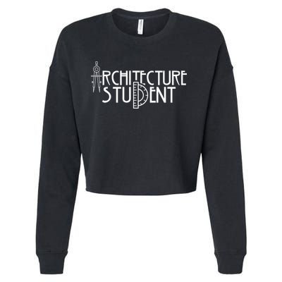 Architecture Student Architects Graduation Architect Meaningful Gift Cropped Pullover Crew