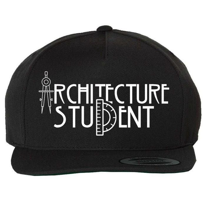 Architecture Student Architects Graduation Architect Meaningful Gift Wool Snapback Cap