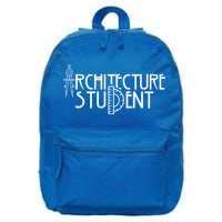 Architecture Student Architects Graduation Architect Meaningful Gift 16 in Basic Backpack