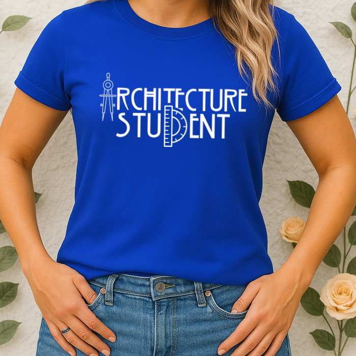 Architecture Student Architects Graduation Architect Meaningful Gift Womens T-Shirt