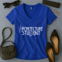 Architecture Student Architects Graduation Architect Meaningful Gift Women's V-Neck T-Shirt