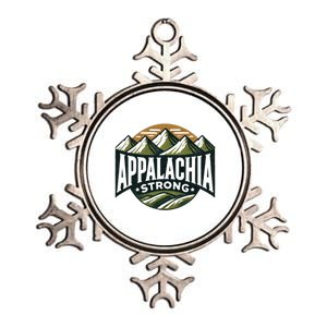 Appalachia Strong Metallic Star Ornament