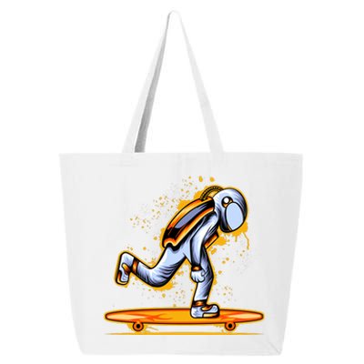 Astronaut Skateboarding 25L Jumbo Tote