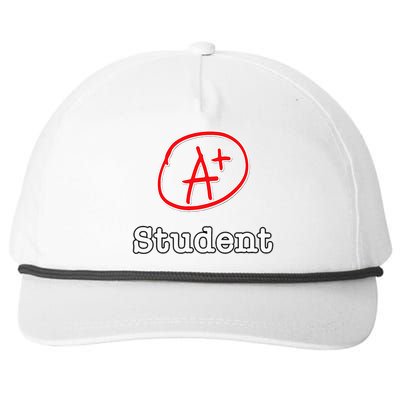 A+ Student Snapback Five-Panel Rope Hat