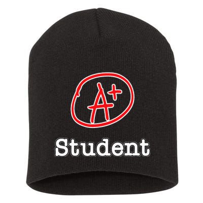 A+ Student Short Acrylic Beanie