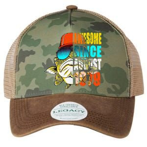 Awesome Since August 1979 Fishing 40th Birthday Gift Legacy Tie Dye Trucker Hat