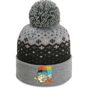 Awesome Since August 1979 Fishing 40th Birthday Gift The Baniff Cuffed Pom Beanie