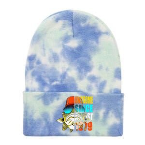 Awesome Since August 1979 Fishing 40th Birthday Gift Tie Dye 12in Knit Beanie