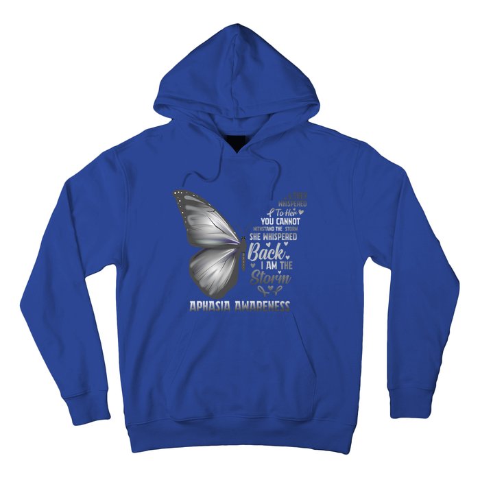 Aphasia Support Awareness Print Meaningful Gift Hoodie