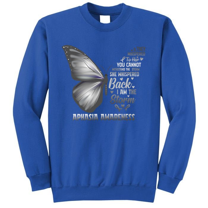 Aphasia Support Awareness Print Meaningful Gift Sweatshirt