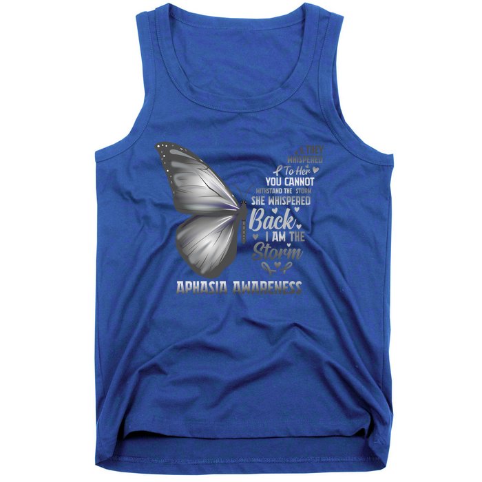 Aphasia Support Awareness Print Meaningful Gift Tank Top