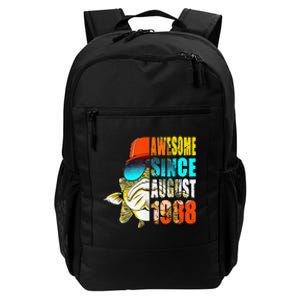 Awesome Since August 1988 Fishing 31st Birthday Gift Daily Commute Backpack