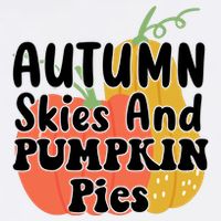 Autumn Skies And Pumpkin Pies Cute Mug