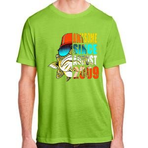 Awesome Since August 2009 Fishing 10th Birthday Gift Adult ChromaSoft Performance T-Shirt