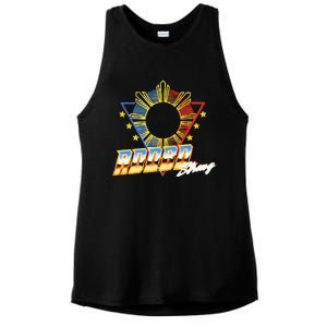 Adobo Strong Ladies PosiCharge Tri-Blend Wicking Tank