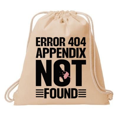 Appendicitis Scar Appendectomy Appendix Surgery Recovery Drawstring Bag