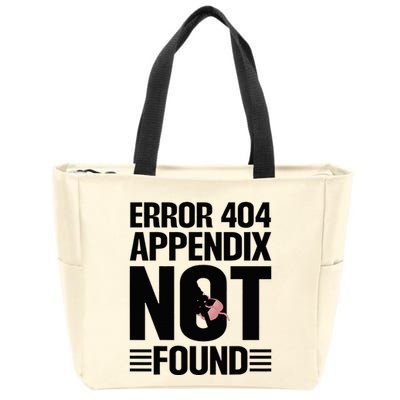 Appendicitis Scar Appendectomy Appendix Surgery Recovery Zip Tote Bag
