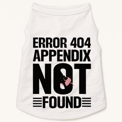 Appendicitis Scar Appendectomy Appendix Surgery Recovery Doggie Tank