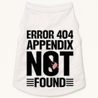 Appendicitis Scar Appendectomy Appendix Surgery Recovery Doggie Tank