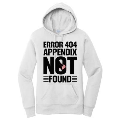Appendicitis Scar Appendectomy Appendix Surgery Recovery Women's Pullover Hoodie