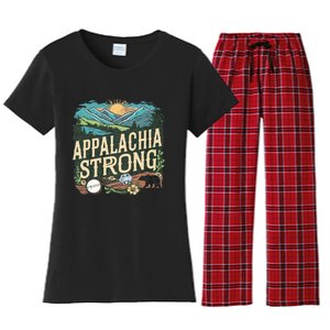 Appalachia Strong Women's Flannel Pajama Set