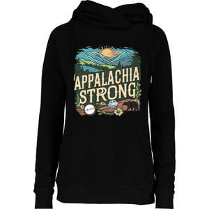 Appalachia Strong Womens Funnel Neck Pullover Hood