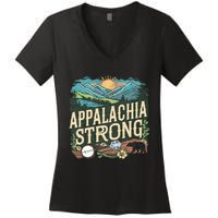 Appalachia Strong Women's V-Neck T-Shirt