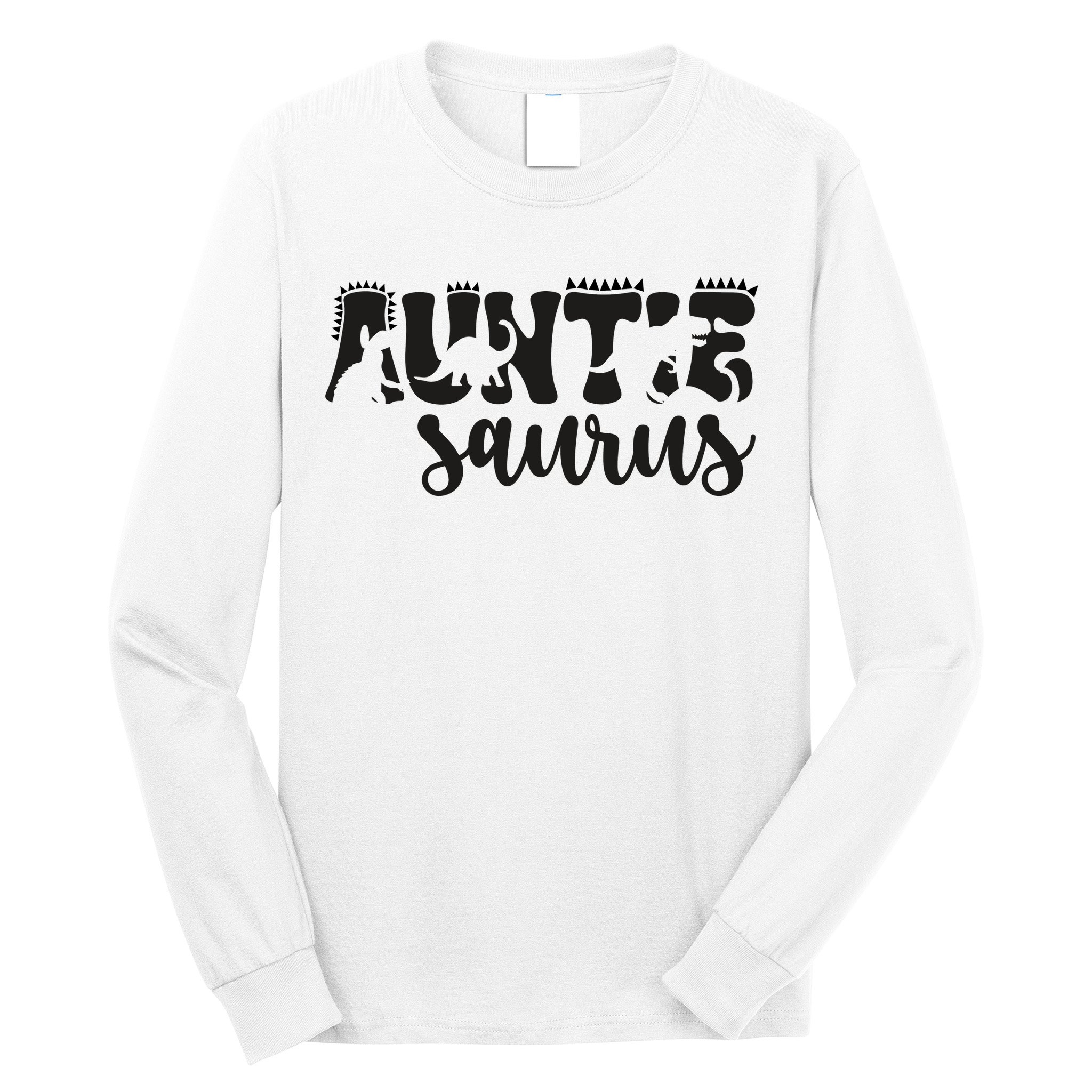 Auntie Saurus Long Sleeve Shirt