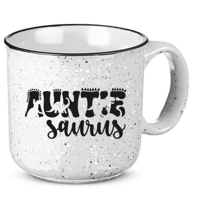 Auntie Saurus 15oz Campfire Ceramic Mug