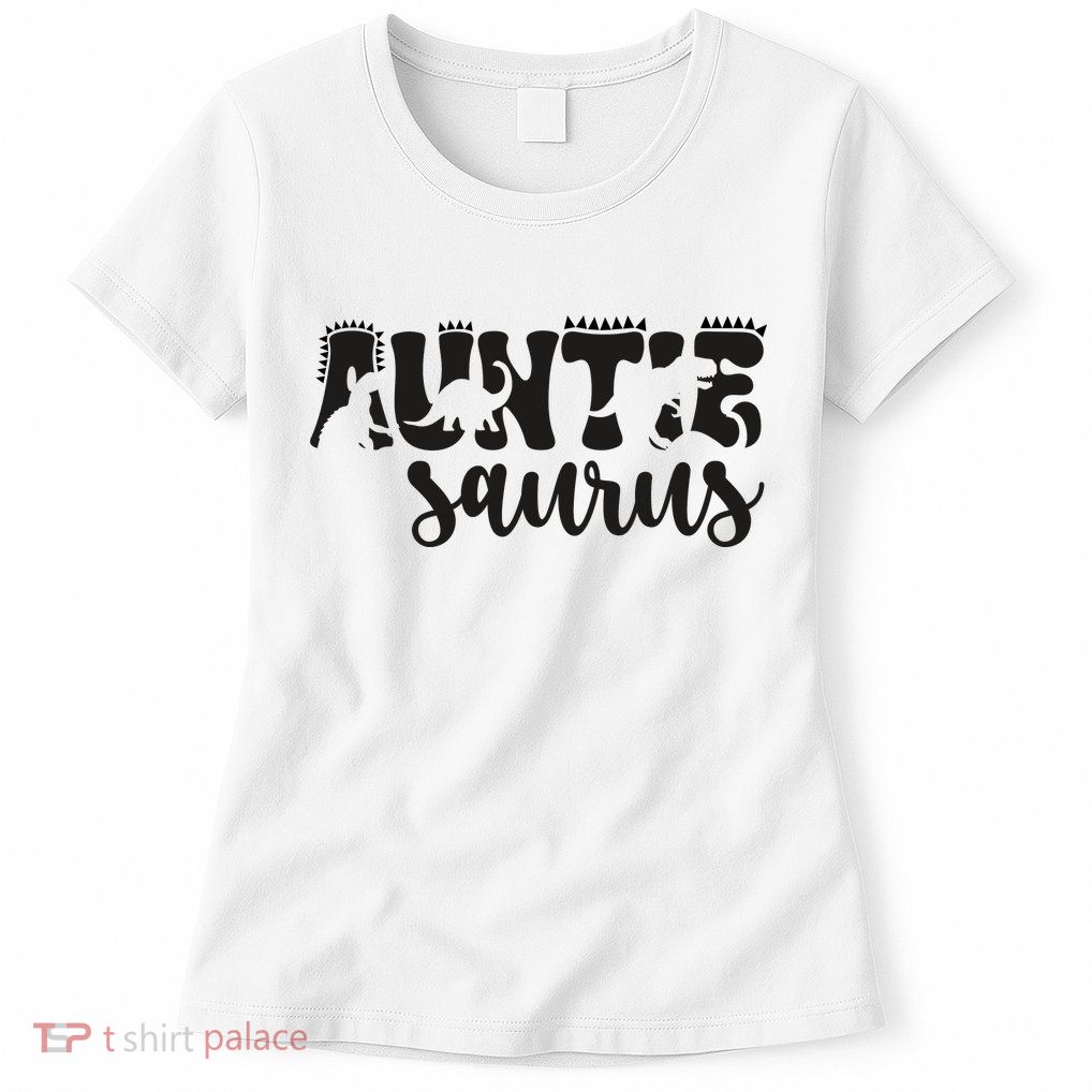 Auntie Saurus Womens T-Shirt