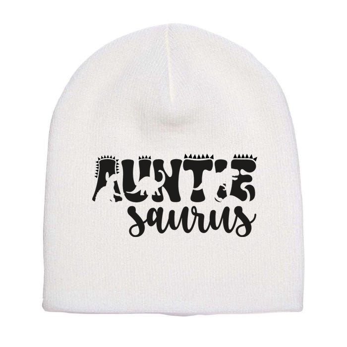 Auntie Saurus Short Acrylic Beanie