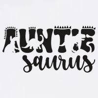 Auntie Saurus Short Acrylic Beanie