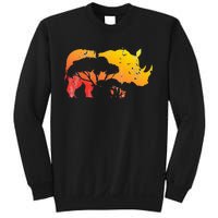 African Safari Animal Rhino Sweatshirt