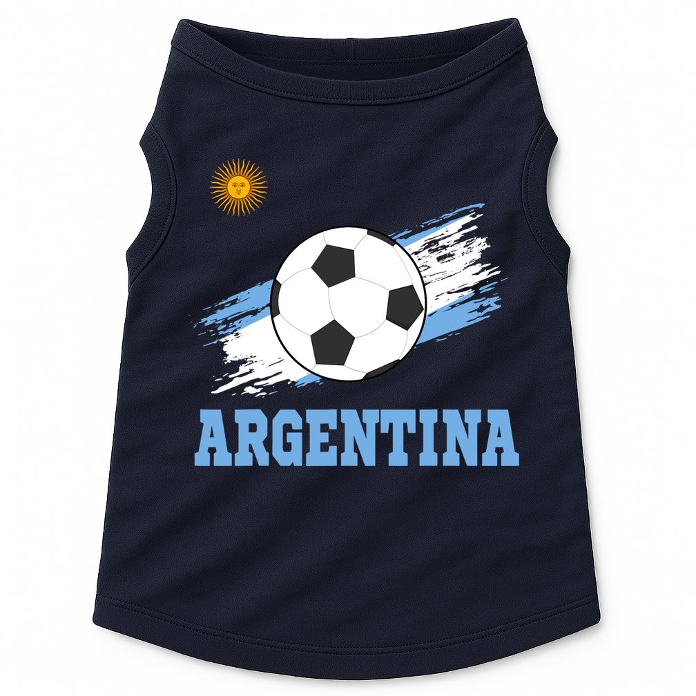 Argentine Soccer Argentinian Football Argentina Futbol Doggie Tank