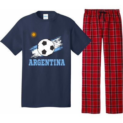 Argentine Soccer Argentinian Football Argentina Futbol Pajama Set