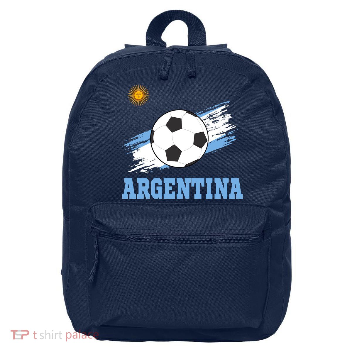 Argentine Soccer Argentinian Football Argentina Futbol 16 in Basic Backpack