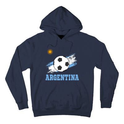 Argentine Soccer Argentinian Football Argentina Futbol Tall Hoodie