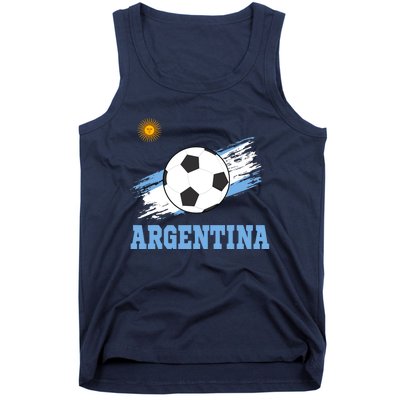 Argentine Soccer Argentinian Football Argentina Futbol Tank Top