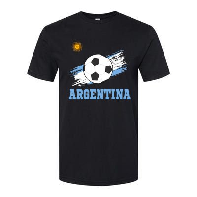 Argentine Soccer Argentinian Football Argentina Futbol Softstyle® CVC T-Shirt