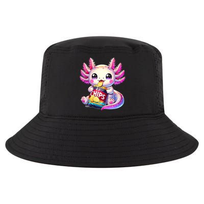 Axolotl Snaxolotl Anime Cute Kawaii Axolotl Cool Comfort Performance Bucket Hat