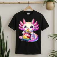Axolotl Snaxolotl Anime Cute Kawaii Axolotl T-Shirt