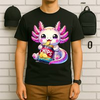Axolotl Snaxolotl Anime Cute Kawaii Axolotl T-Shirt